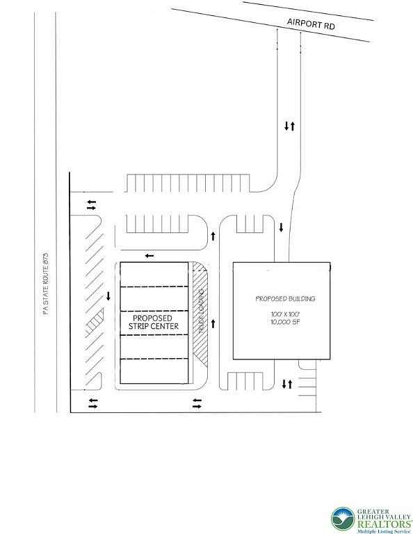 2.45 Acres of Commercial Land for Lease in Slatington, Pennsylvania