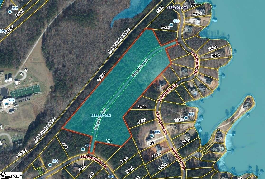 14.7 Acres of Land for Sale in Greenwood, South Carolina