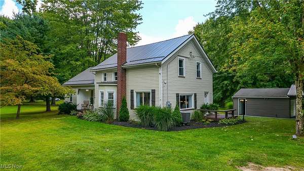 6 Acres of Residential Land with Home for Sale in Garrettsville, Ohio