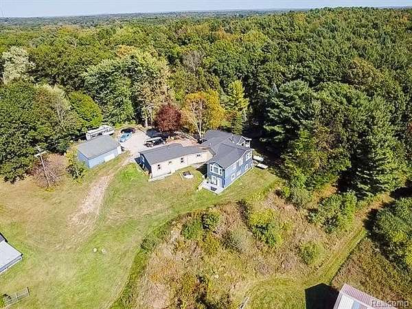 2 Acres of Residential Land with Home for Sale in Holly, Michigan