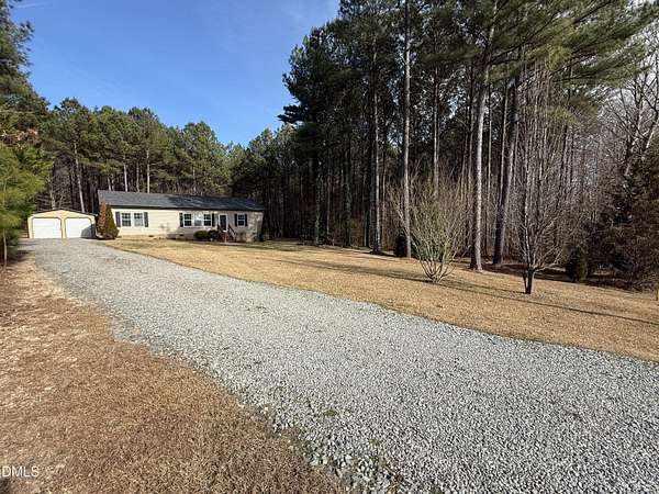 4 Acres of Residential Land with Home for Sale in Middlesex, North Carolina