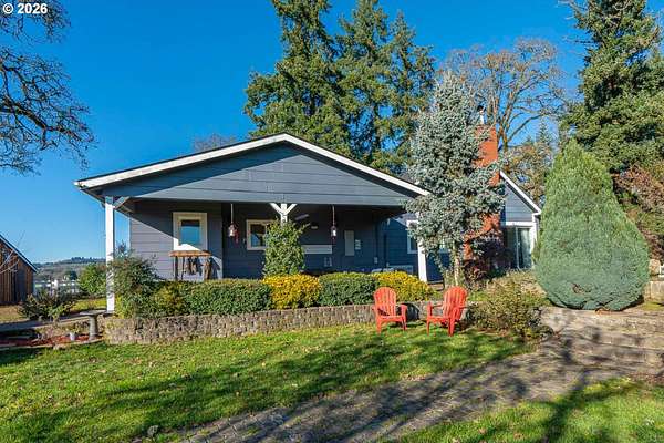 9.15 Acres of Land with Home for Sale in Junction City, Oregon