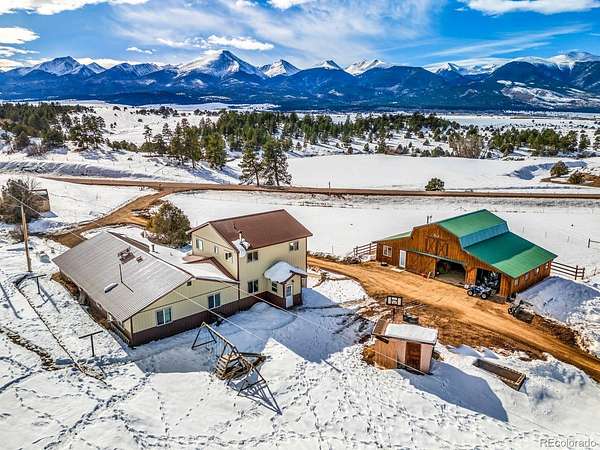 8.83 Acres of Land with Home for Sale in Westcliffe, Colorado