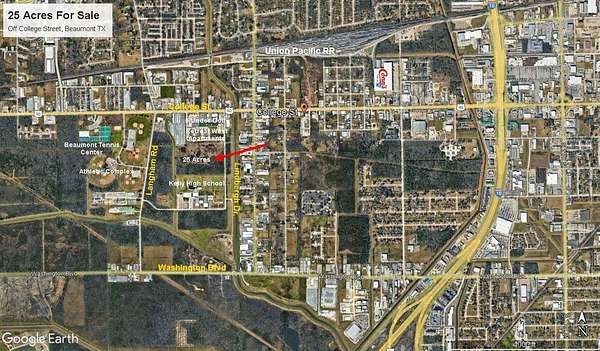 25.4 Acres of Mixed-Use Land for Sale in Beaumont, Texas