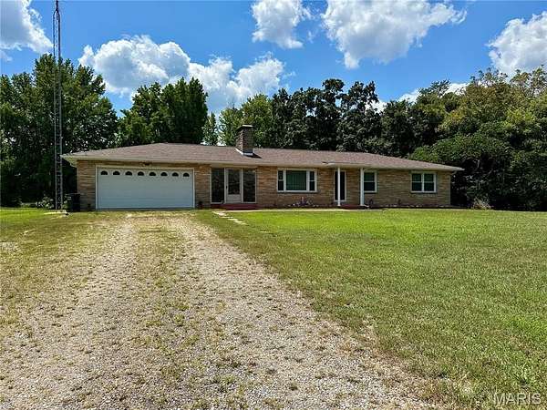 6.6 Acres of Residential Land with Home for Sale in Rolla, Missouri