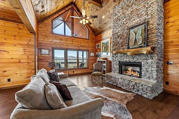 2 Acres of Land with Home for Sale in Mineral Bluff, Georgia