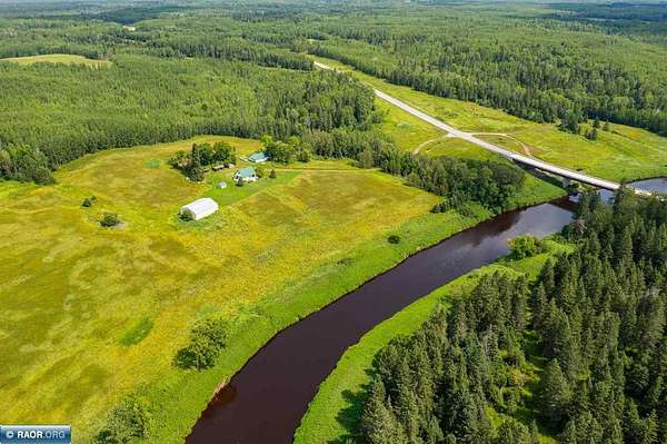 135 Acres of Recreational Land with Home for Sale in Gheen, Minnesota
