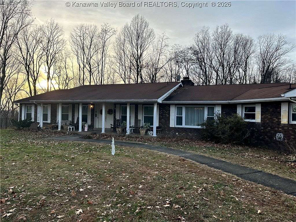 111 Acres of Land with Home for Sale in Clendenin, West Virginia