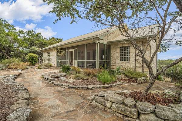 6 Acres of Residential Land with Home for Sale in Wimberley, Texas