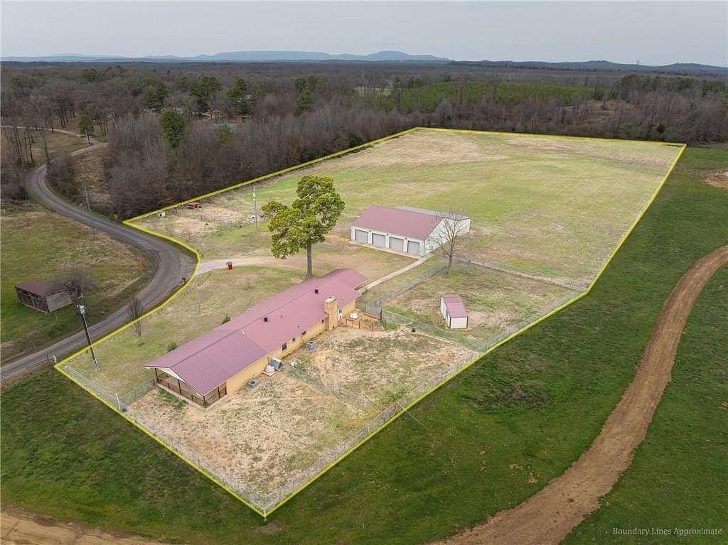6.5 Acres of Residential Land with Home for Sale in Ola, Arkansas