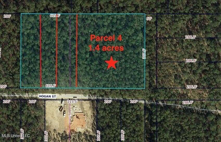 1.4 Acres of Residential Land for Sale in Waveland, Mississippi