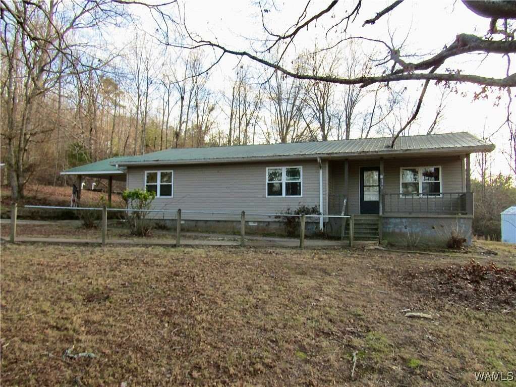 2 Acres of Residential Land with Home for Sale in Beaverton, Alabama