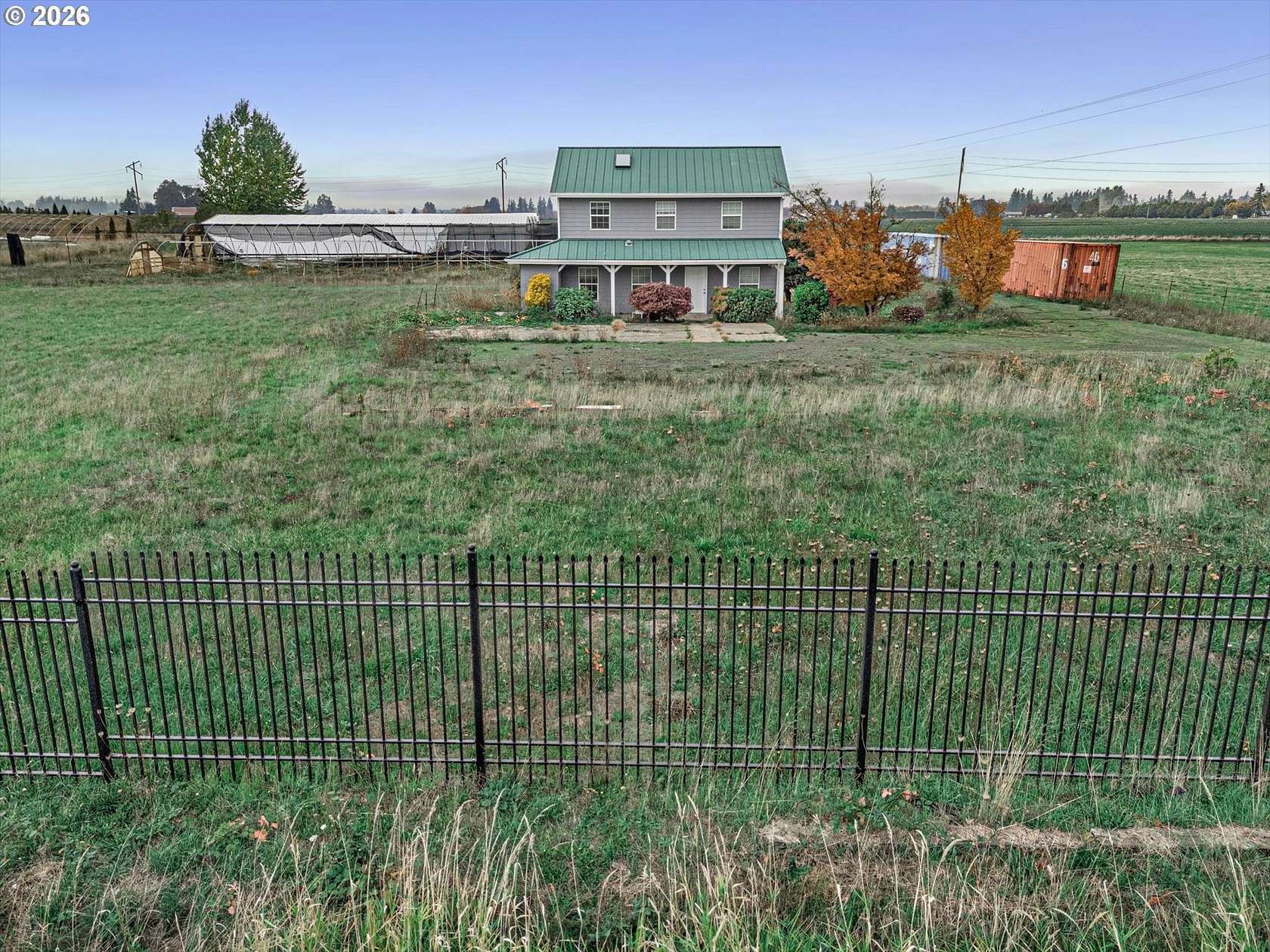 3.44 Acres of Residential Land with Home for Sale in Aurora, Oregon