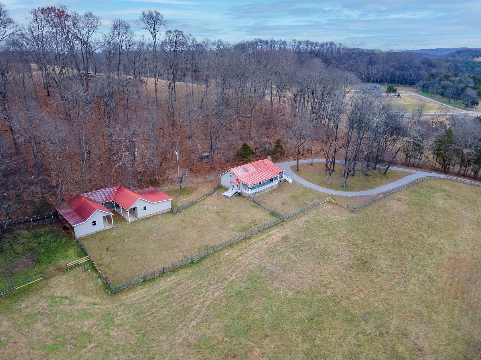 12 Acres of Land with Home for Lease in Cornersville, Tennessee