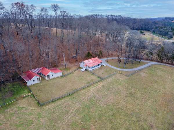 12 Acres of Land with Home for Lease in Cornersville, Tennessee