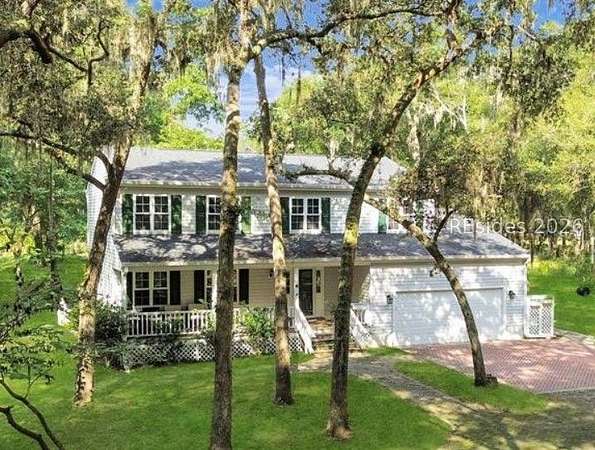 8 Acres of Land with Home for Sale in Bluffton, South Carolina