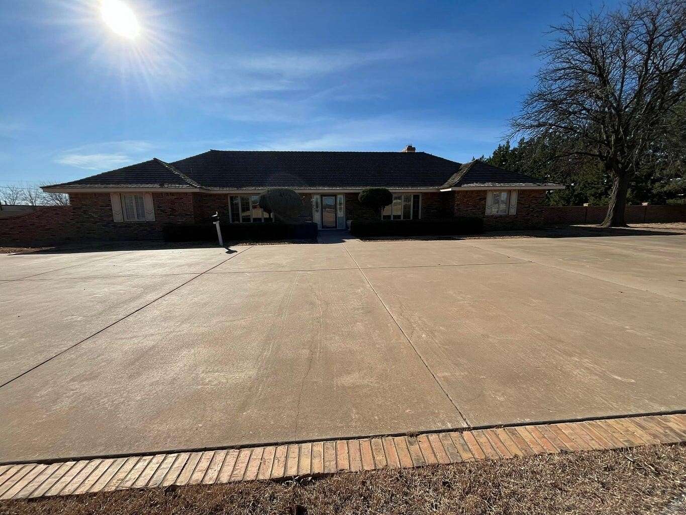 2.58 Acres of Residential Land with Home for Sale in Plainview, Texas