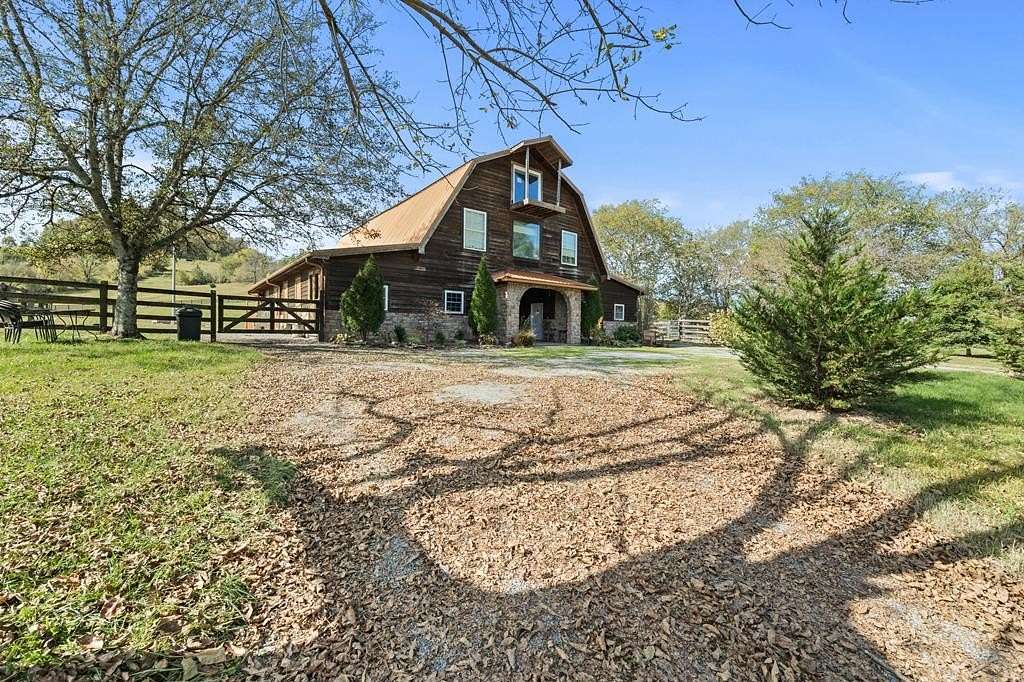 34 Acres of Agricultural Land with Home for Sale in Gainesboro, Tennessee