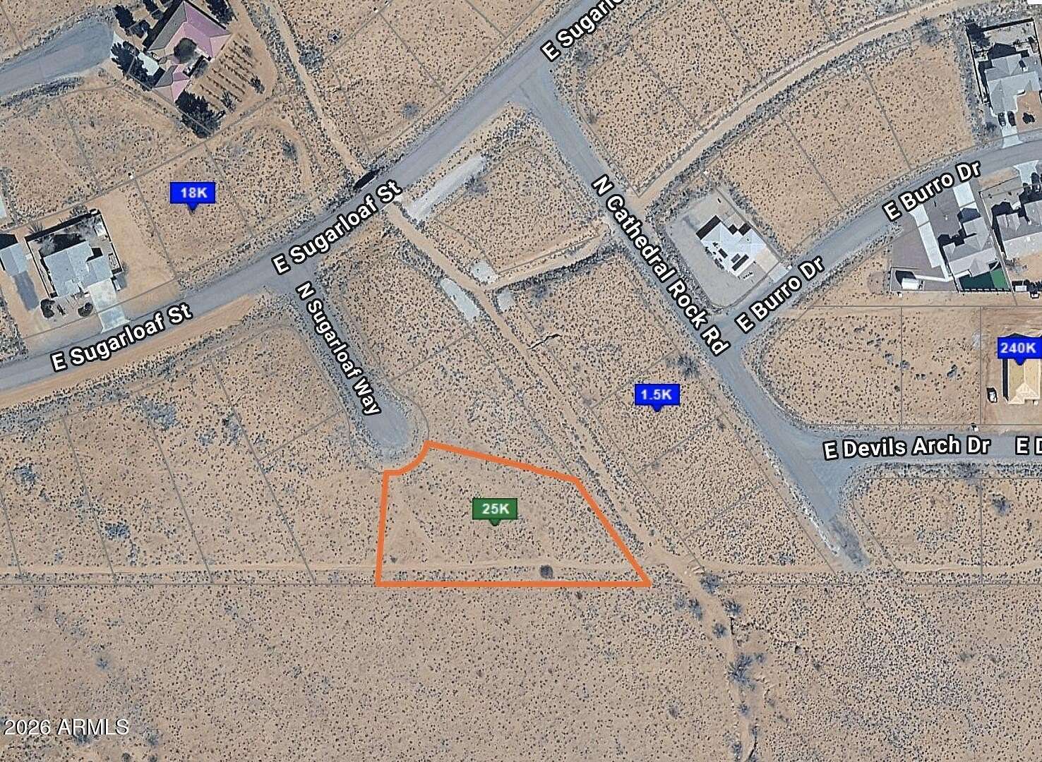 0.81 Acres of Residential Land for Sale in Kingman, Arizona