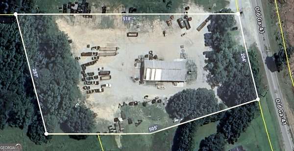 3 Acres of Improved Commercial Land for Sale in Milner, Georgia