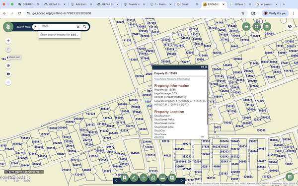 0.25 Acres of Residential Land for Sale in Horizon City, Texas