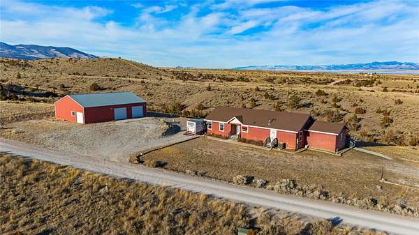 3.5 Acres of Residential Land with Home for Sale in Townsend, Montana