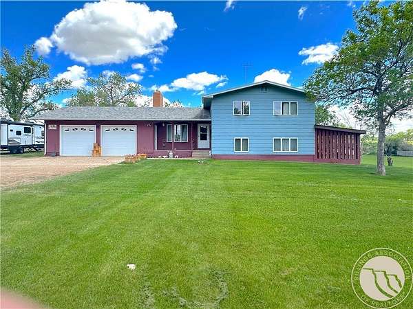 2.1 Acres of Residential Land with Home for Sale in Wolf Point, Montana