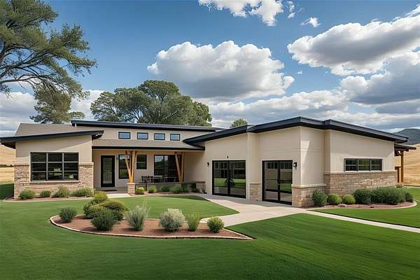 10 Acres of Land with Home for Sale in Poolville, Texas