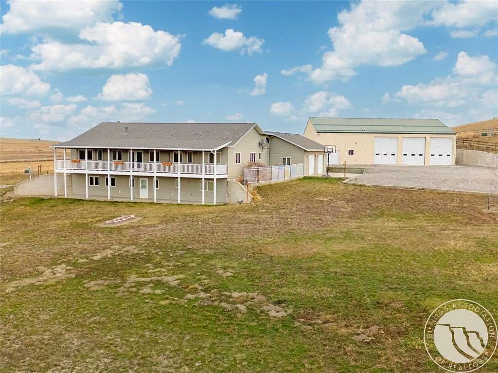 3.86 Acres of Residential Land with Home for Sale in Columbus, Montana