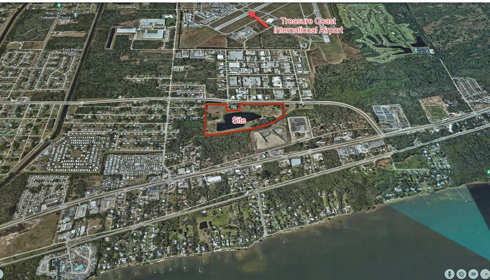 44.6 Acres of Commercial Land for Sale in Fort Pierce, Florida