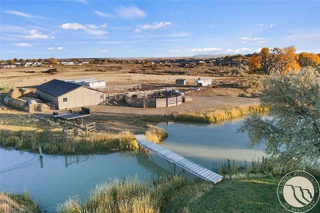 17.2 Acres of Land with Home for Sale in Billings, Montana