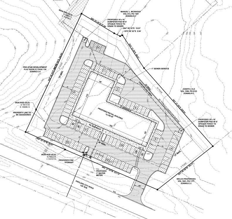 2 Acres of Improved Commercial Land for Lease in Clarksville, Tennessee