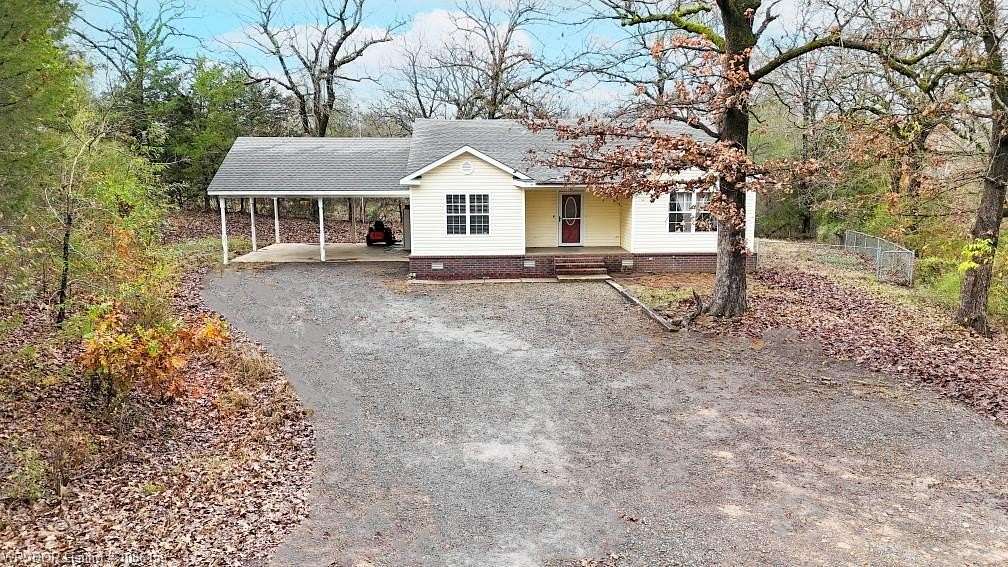 1.55 Acres of Land with Home for Sale in Poteau, Oklahoma