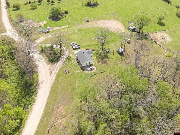 12 Acres of Land with Home for Sale in Pomona, Missouri