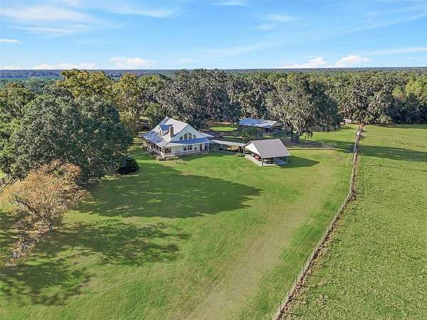36 Acres of Agricultural Land with Home for Sale in Fort White, Florida