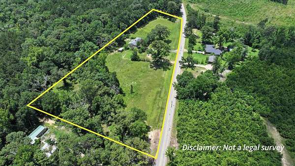 4.75 Acres of Improved Residential Land for Sale in Zwolle, Louisiana