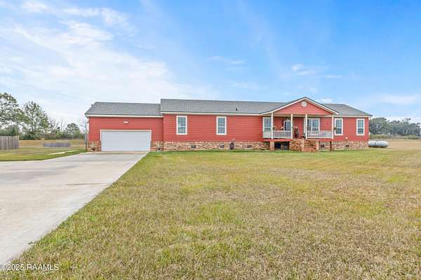 5 Acres of Land with Home for Sale in Maurice, Louisiana