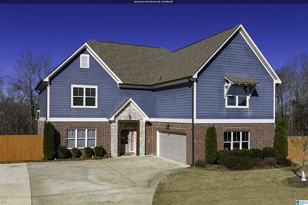 6 Acres of Land with Home for Sale in Helena, Alabama