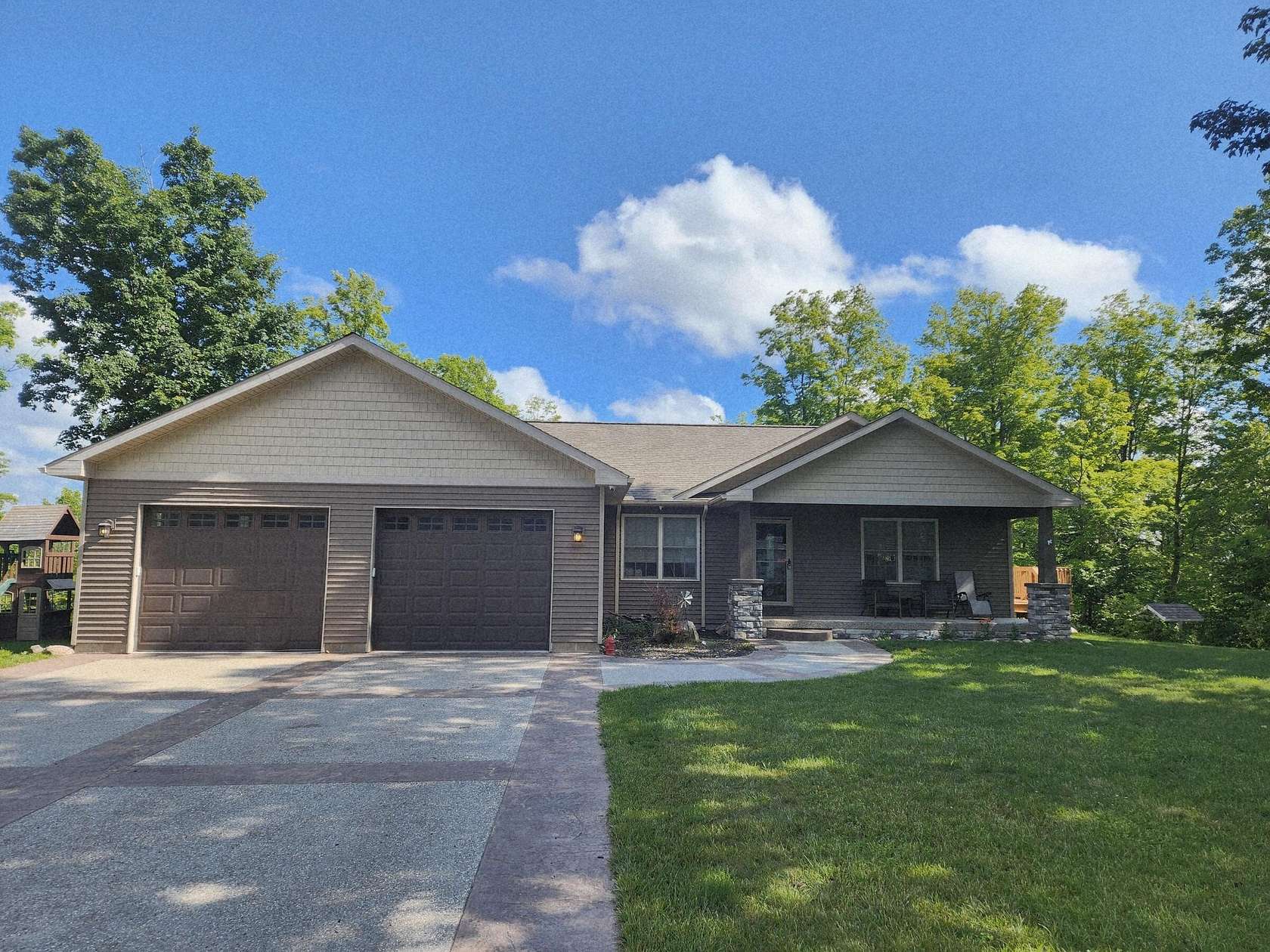 5.4 Acres of Land with Home for Sale in Le Roy, Michigan