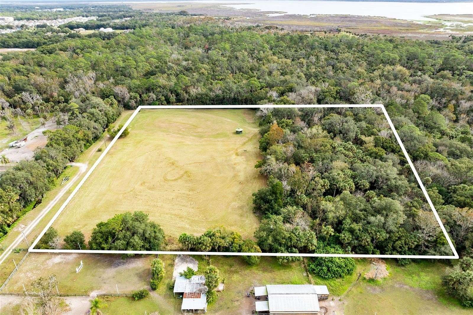 9.32 Acres of Land with Home for Sale in Sanford, Florida