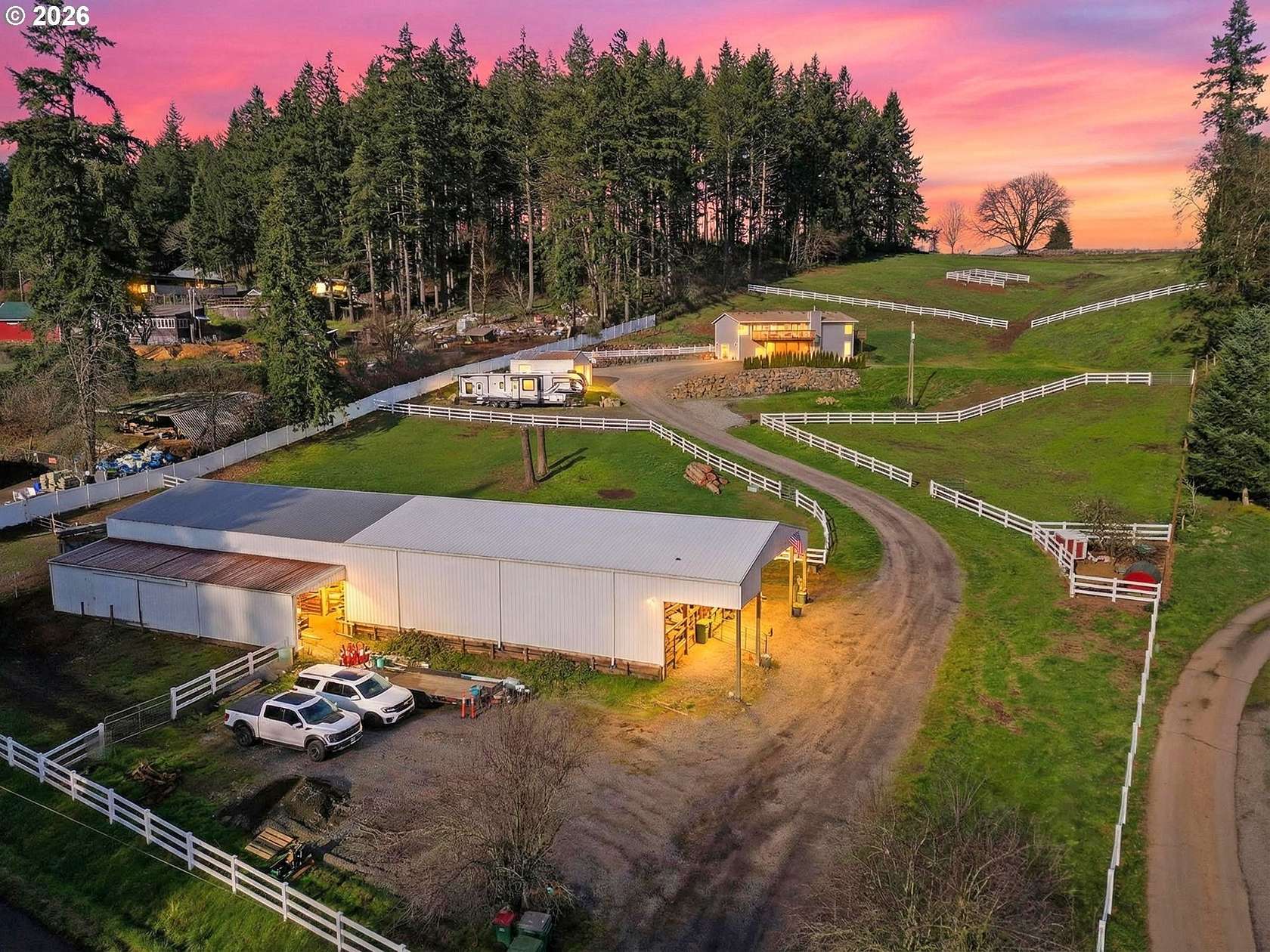 4.86 Acres of Residential Land with Home for Sale in Sherwood, Oregon