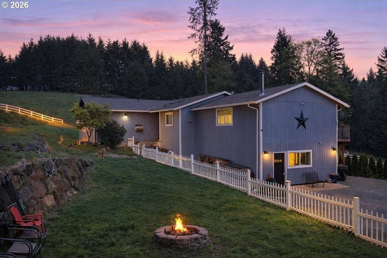 4.86 Acres of Land with Home for Sale in Sherwood, Oregon