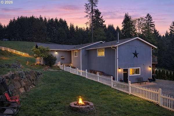 4.86 Acres of Land with Home for Sale in Sherwood, Oregon