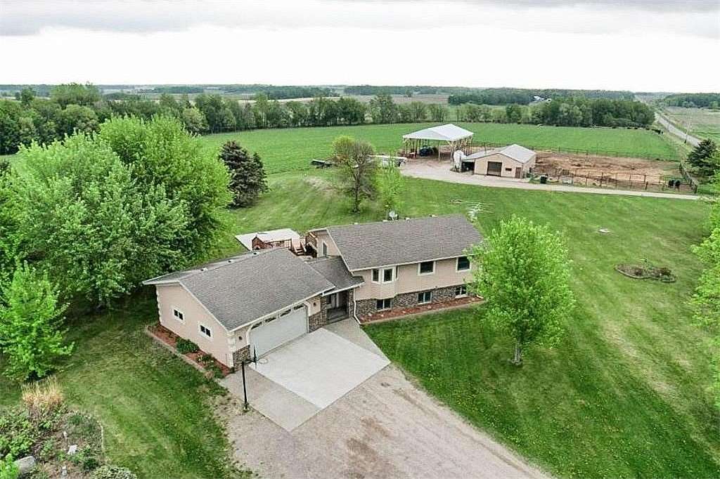 40 Acres of Agricultural Land with Home for Sale in Royalton, Minnesota