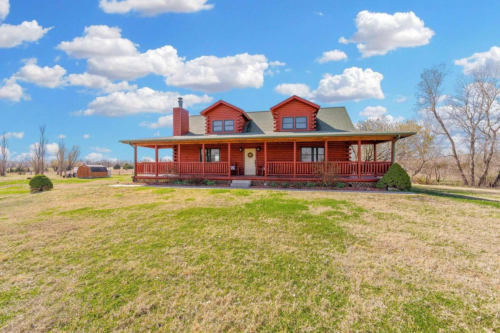 12.1 Acres of Land with Home for Sale in Clearwater, Kansas