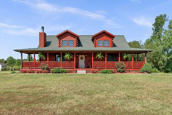 12.1 Acres of Land with Home for Sale in Clearwater, Kansas