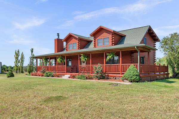 12.1 Acres of Land with Home for Sale in Clearwater, Kansas