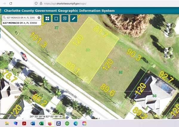 0.23 Acres of Residential Land for Sale in Punta Gorda, Florida
