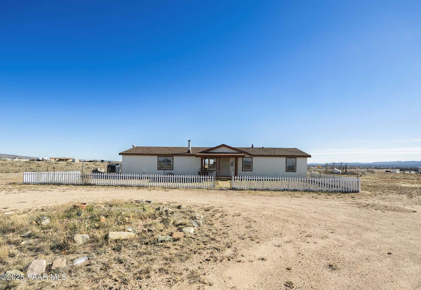 2 Acres of Residential Land with Home for Sale in Paulden, Arizona