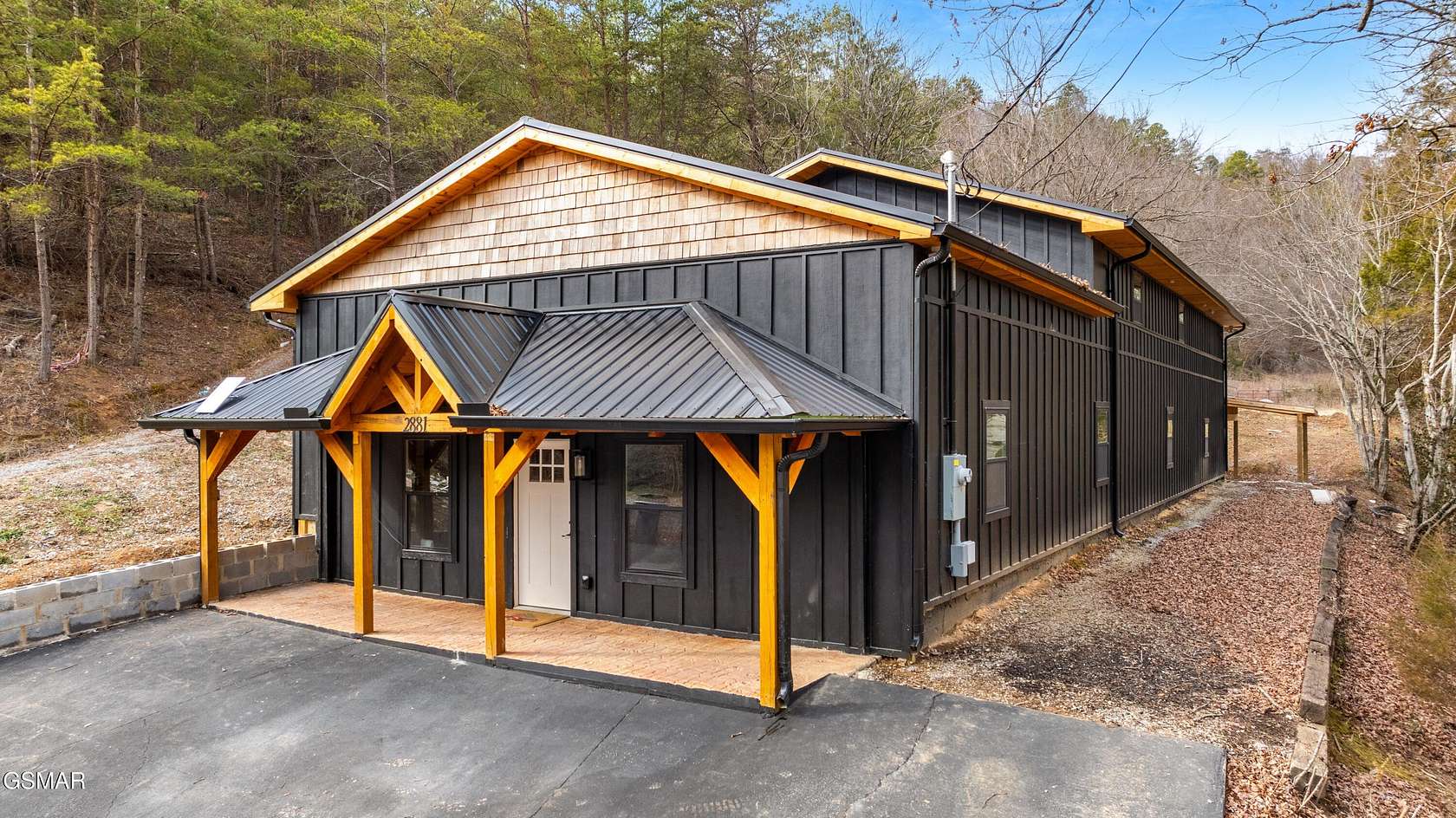 2.42 Acres of Residential Land with Home for Sale in Sevierville, Tennessee